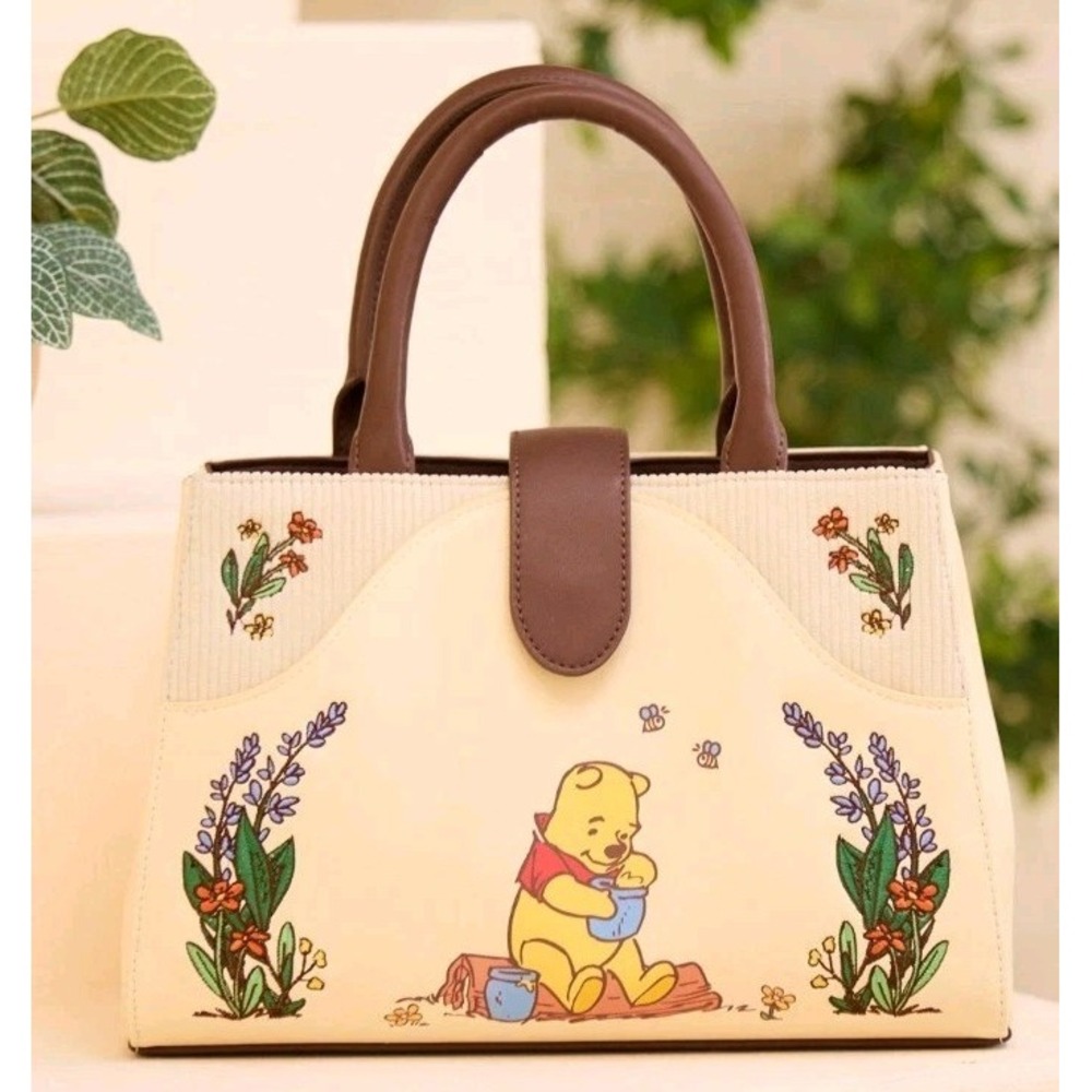 Loungefly Disney Winnie the Pooh & Friends Floral Gardening Corduroy Crossbody